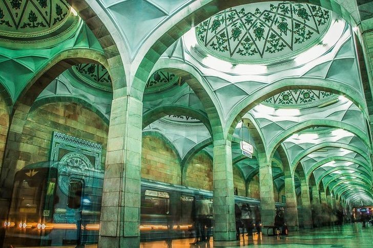 Toshkent metrosining go'zalligi