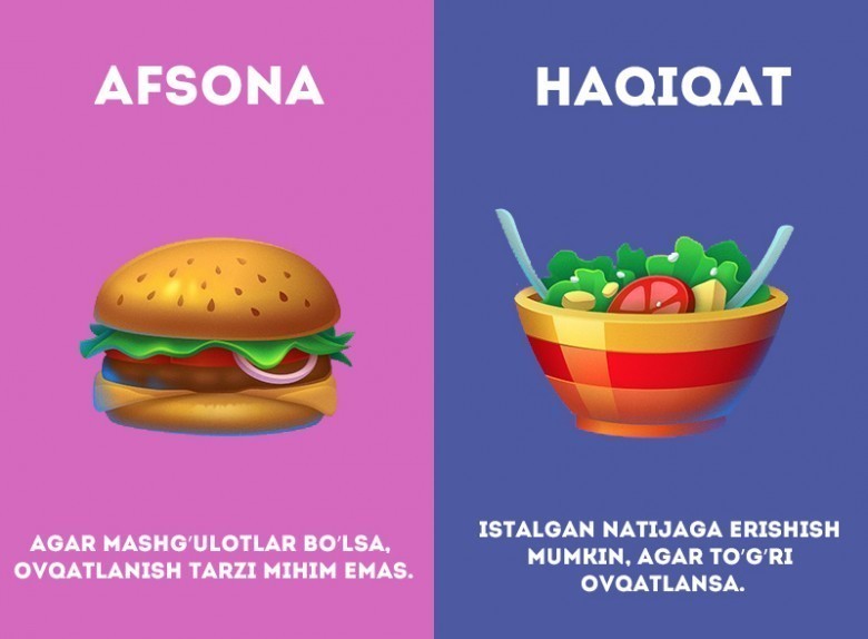 Fitnes haqida, ishonish kerak bo’lmagan 10ta afsona.